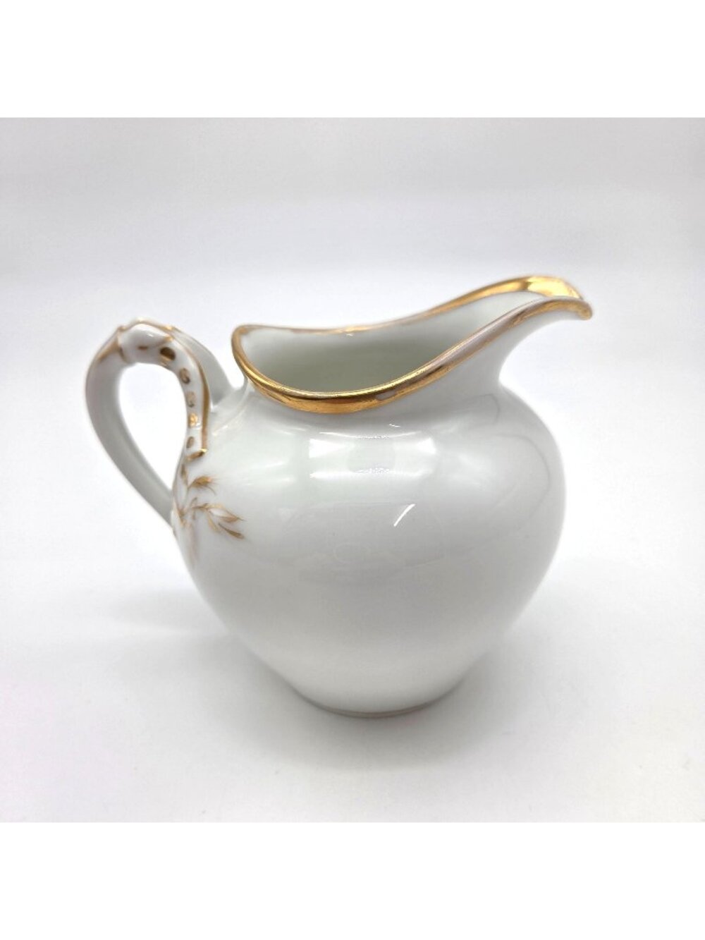 Antique 1871 H&Co Porcelain Creamer English Registry Mark
